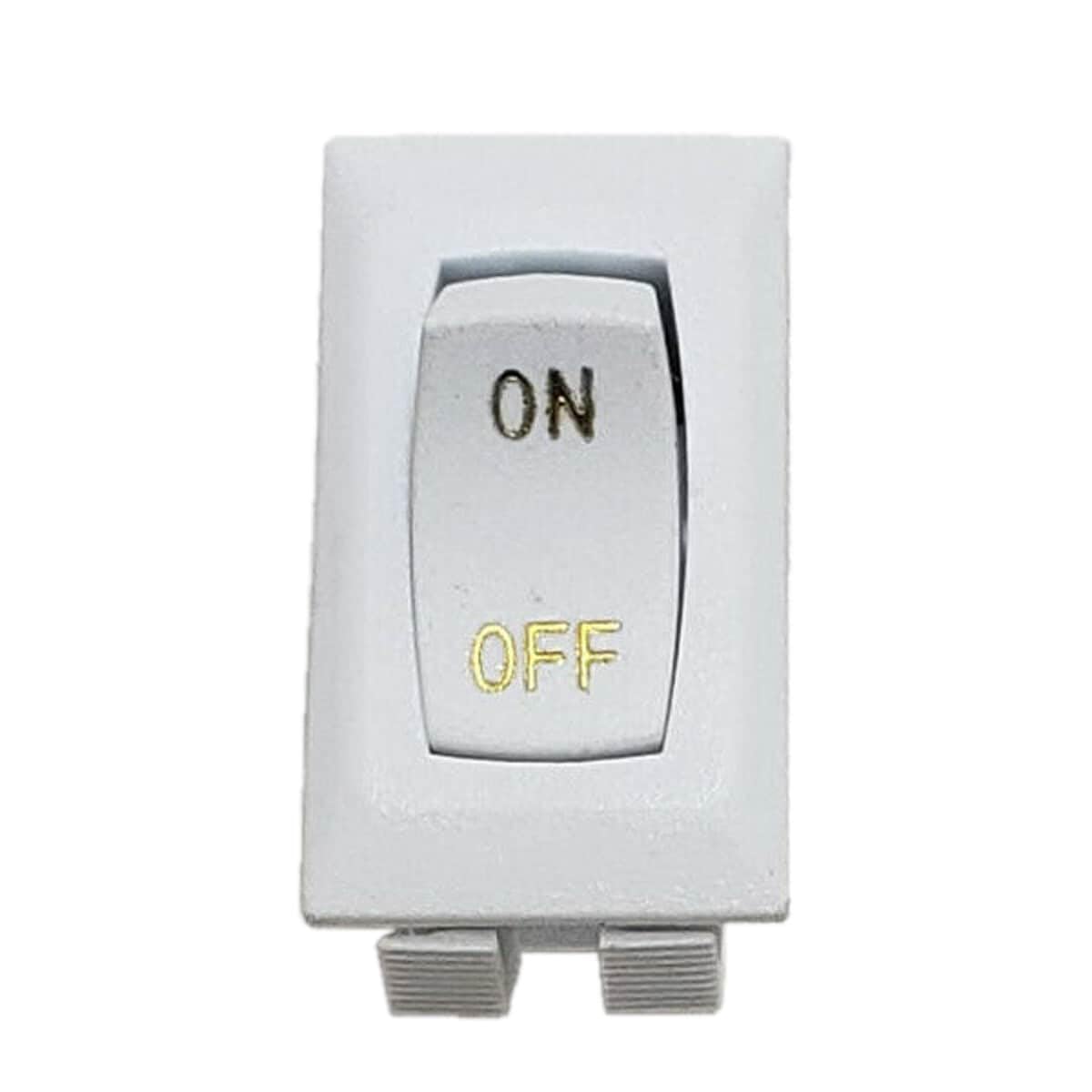 Creative Products Group Labeled ON/Off Switch Single Pole Single Throw, White