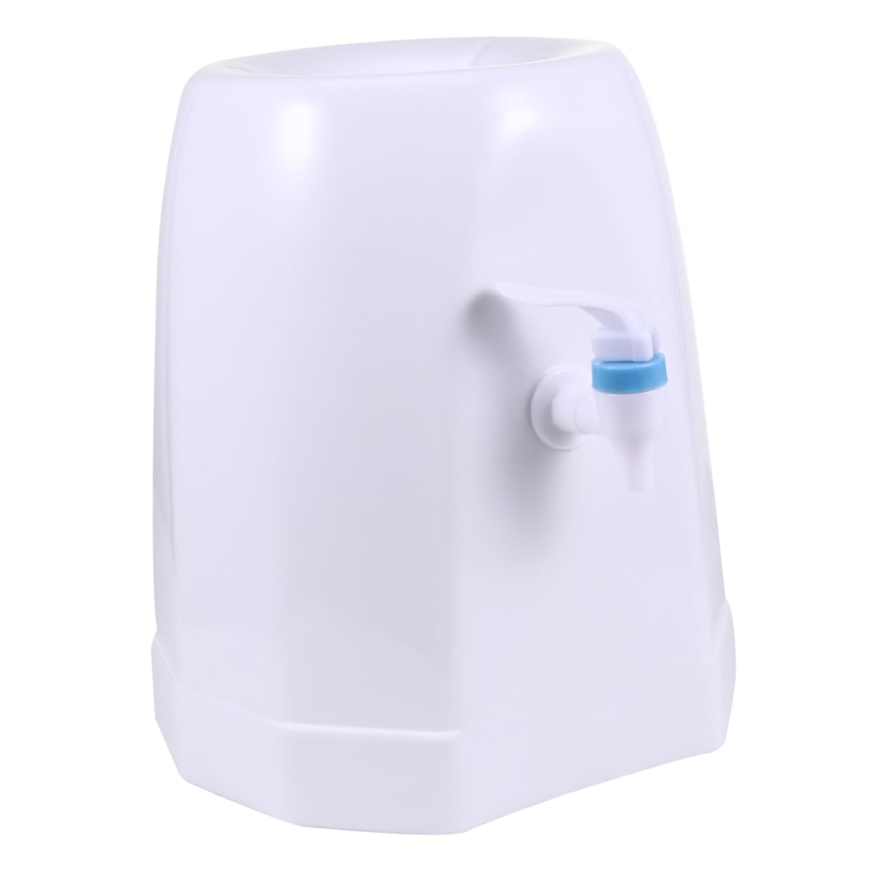 HOMSFOU Desktop Water Dispenser Stand for Barrelled Bottles Portable and Lightweight Plastic Design for Office and Outdoor Use Easy to Install and