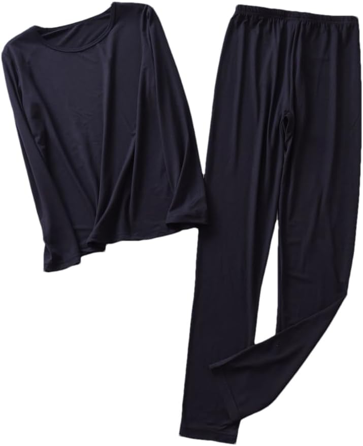 DBFBDTU Women Thermal Underwear Long Johns Underwear Suits Winter Thick Warm 2 Pieces Set