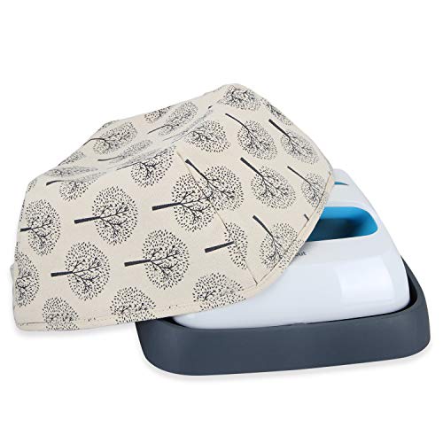 Luxja Dust Cover Compatible with Cricut Easy Press (9 Inches x 9 Inches), Trees