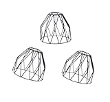 Utilisation Polyvalente : Adaptée Aux Salons, Salles À Manger Et Chambres À Coucher, Cette Lampe Répond À Divers Besoins D'Éclairage, Ce Qui La Rend Aussi Bien Adaptée À Un Usage Quotidien Qu'Aux Occasions Spéciales, Suspension Luminaire Noir Industriel Cadre D'Abat-Jour En Métal, Protection De Cage D'Ampoule