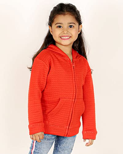 Image of The Mom Store Winter Jackets for Kids | Cute Sweatshirt and Cool Hoodies for Baby Boy and Baby Girls | with Zippers | Hoodie Cap