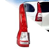 munirater Tail Light Tail Lamp Left Side Assembly Halogen Replacement for CRV 2007-2011