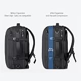 Weekender Plecak, Plecak Próżniowy, Torba Laptopa Deszczowa, 35L Oxford Cloth Organizer z pompą, do Branży Podróży