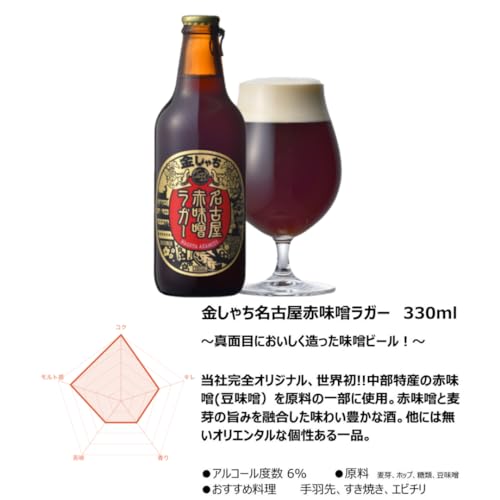 金しゃち クラフトビール飲み比べ6種セット