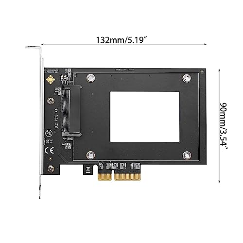 Disco duro SSD convertidor PCI E a U.2 con tarjeta PCIe X16 SFF-8639 Express 2