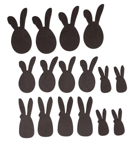 Rayher Nupsi 30242000 Easter Bunny Placeholder 2 Designs Assorted Pack of 16