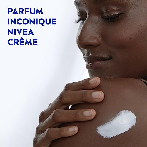 NIVEA Crème visage, corps & mains (2 x 200 ml), crème hydratante à la texture onctueuse enrichie en Eucerit, soin hydratant multiusage pour toute la famille