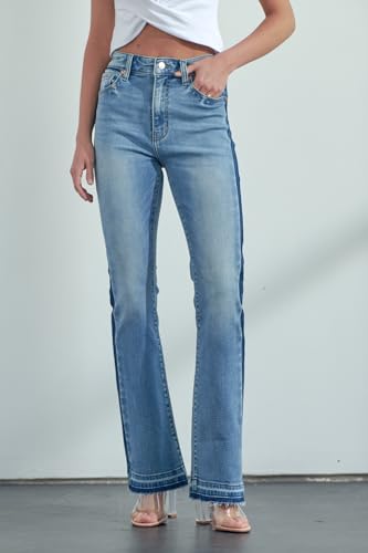 Women's Lydia High Rise Stretch Bootcut Jeans, 29 Light Gray4