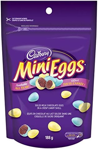 Cadbury Mini Eggs (185g / 6.5oz per pack)