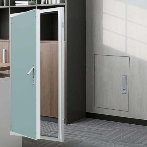 24x 36 Metal Wall Access Panel for Drywall Heavy-Duty Aluminum Alloy Access Door Paintable Wall Access Hatch with Lock & Handle Ideal for Plumbing Attic Basement and Commercial Inspection