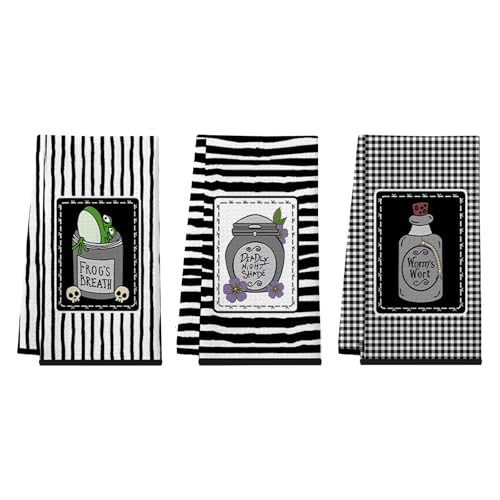Nightmare Before Halloween Kitchen Towels, 3-Pack