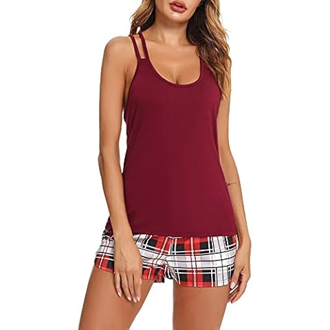 iClosam Pijama Mujer Verano de Algodón Cover