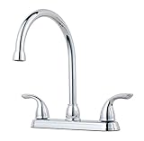Pfister G136-2000 Series 2-Handle Kitchen Faucet, Chrome