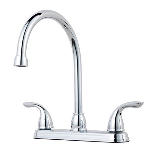 Super Cheap 🛒 Pfister G136-2000 Series 2-Handle Kitchen Faucet, Chrome