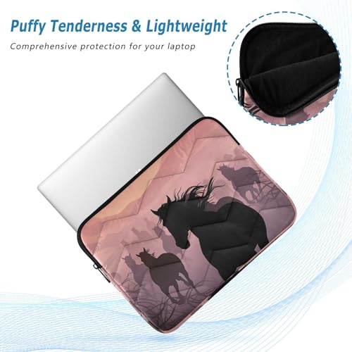 Funda para laptop de 13-14 pulgadas Running Horses miniatura 5