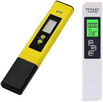 Dijital Ph Metre Su Sıvı Akvaryum Ph Ölçer Kalibrasyon Tds & Ec Su Ppm Ve Iletkenlik Ölçer Led Işıklı