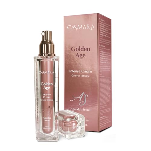 Casmara | Golden Age Intense Cream | Agueda´s Secret | Crema antiedad nutritiva de textura ligera | Exosomas, vitamina B12 y colágeno biomimético | 50 ml.