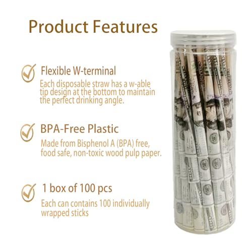 Conos de pitillos de papel, 100 unidades, negros miniatura 3