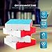 Coogam Qiyi 4x4 Speed Cube Stickerless Magic Puzzle Toy Gift for Kids and Adults Challenge (Qiyuan S Version)