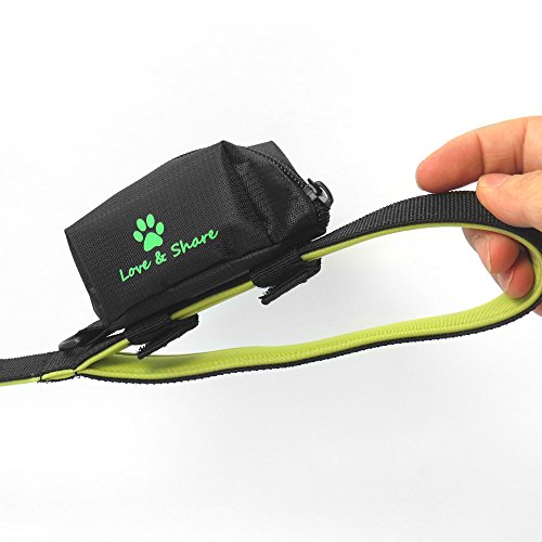 mewmewcat Pet Poop Bag Holder Leash Attachment Waste Bag Dispenser Adotar para Oxford Cloth para cãe