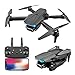 PAKUES-QO Folding Drone GPS Positioning 4K High-Definition Shooting Double Camera Four-Axis Aircraft Suitable for Adult Children,Dual Camera- battery2