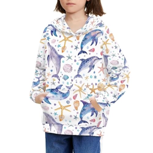 Long Sleeve Pullover Hoodies For Boys Girls Holiday Casual Hooded Sweatshirt With Pocket3