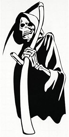 Amazon 死神 グリム リーパー 大鎌 ステッカー ノーブランド品 ステッカー デカール 車 バイク Amazon 死神 グリム リーパー 大鎌 ステッカー ノーブランド品 ステッカー デカール 車 バイク