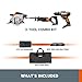 WORX 20V Cordless Power Tool Combo WX956L Drill Driver+Circular Saw+Reciprocating Saw, PowerShare, 2 * 2.0Ah Batteries & Charger Included