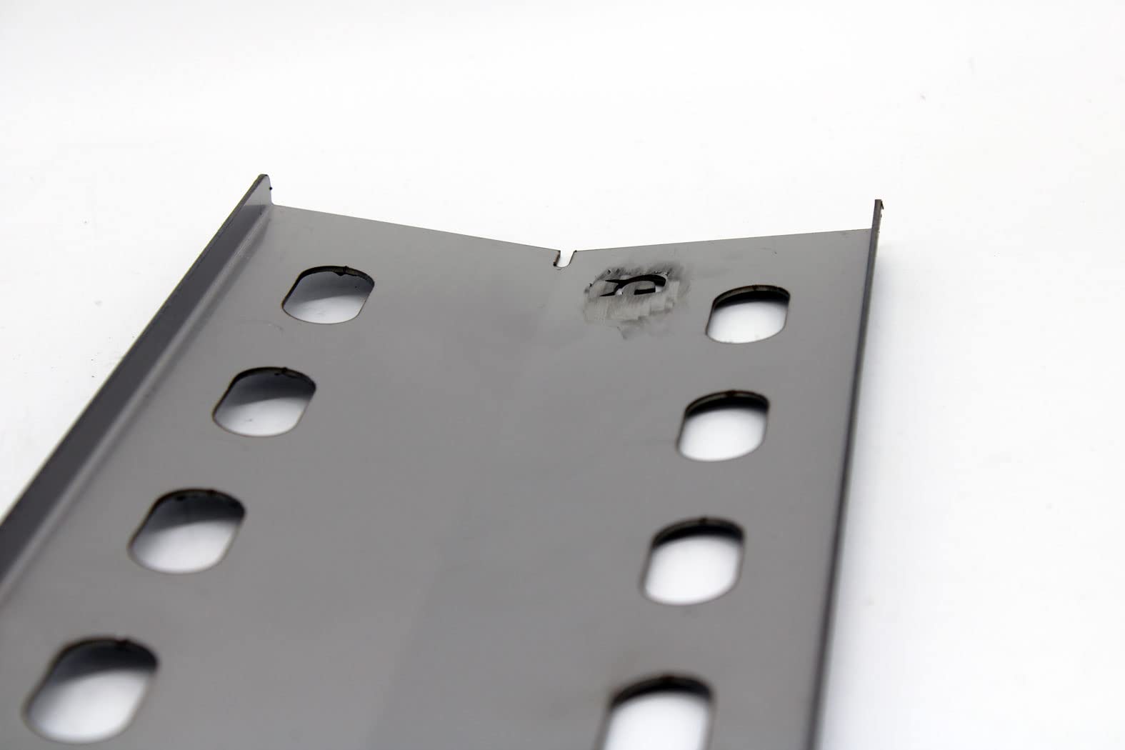 3x Edelstahl Flammenblech 43,5 x 15 cm, extra stark 1,5mm, Flammenverteiler | Brennerabdeckung für Gasgrill, Grillclub, Deutscher Fachhändler