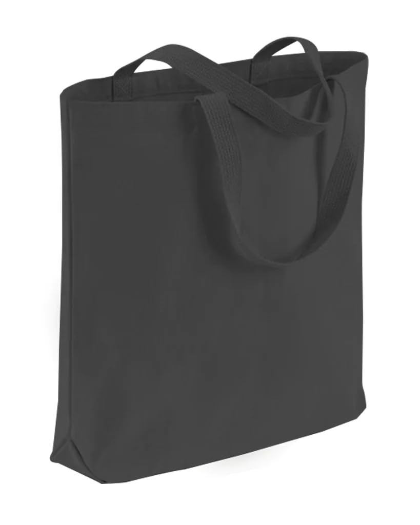Wholesale Canvas Tote Bags, 15"W x 16"H x 3"G, Cotton Reusable Grocery Shopping Bags, Blank, DIY Painting Printing Embroidery