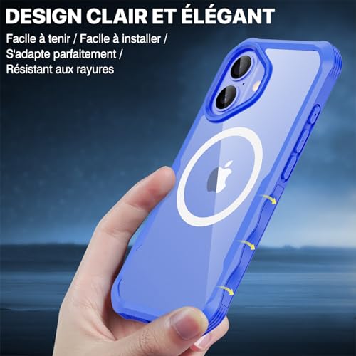 Housse iPhone 16 Plus antichoc idéale pour vos sorties et voyages - 7