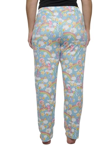Care Bears Womens Lounge Pants Pajama Bottoms AOP (Light Blue, Medium) - Image 8