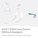 ResMed AirFit N30i Standard Frame - For Nasal CPAP Mask - Replacement CPAP Accessories - QuietAir Technology - Without Headgear - Wide Cushion