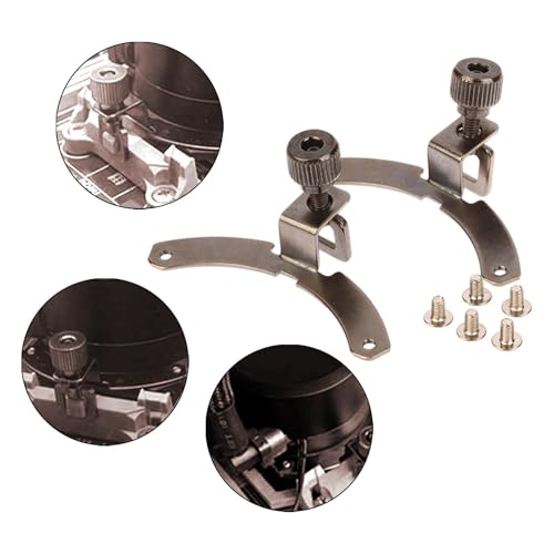 Soporte de fijación para CPU, kit de abrazaderas metálicas con tornillos miniatura 6