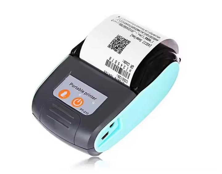 Buvvas GOOJPRT PT-210 Pocket Thermal Receipt Printer| 2inch | USB, Bluetooth (Blue) (B0CKNHCB19) Amazon Price History, Amazon Price Tracker