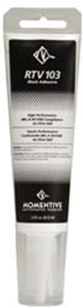 RTV103 One Part Silicone Sealant, 2.8 Ounce Tube, Black