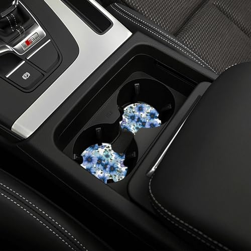 Portavasos para carro de neopreno 2 piezas negro miniatura 6