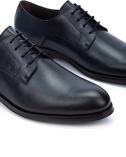 Martinelli Para Hombre. 1492-2630Z Zapatos De Piel Empire Marino (44), 1 A 3Cm, Cordones, Casual, Fiesta, CláSico - 4