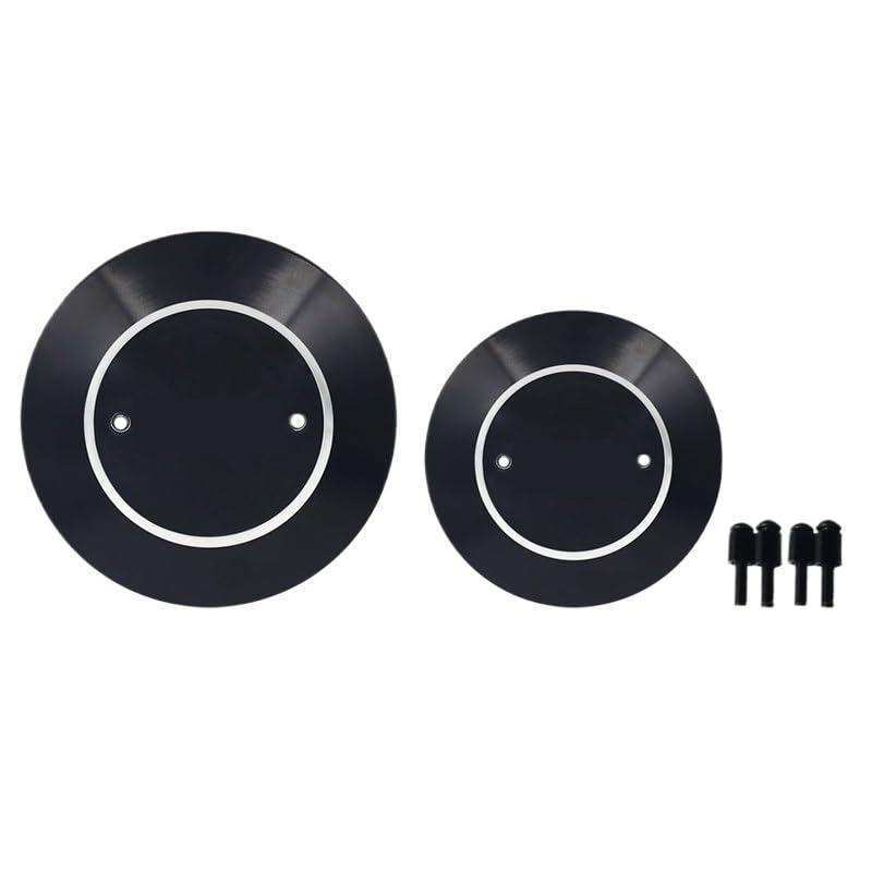 Couvercle stator Tmax 530 en alliage robuste avec double protection latérale noire