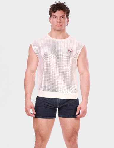 Débardeur Barcode Berlin Muscle Tank Eldar Nude : la solution contre les hauts inconfortables - 2
