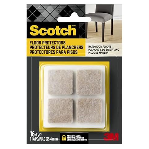 Scotch SP844-NA Felt Furniture Pads Cover