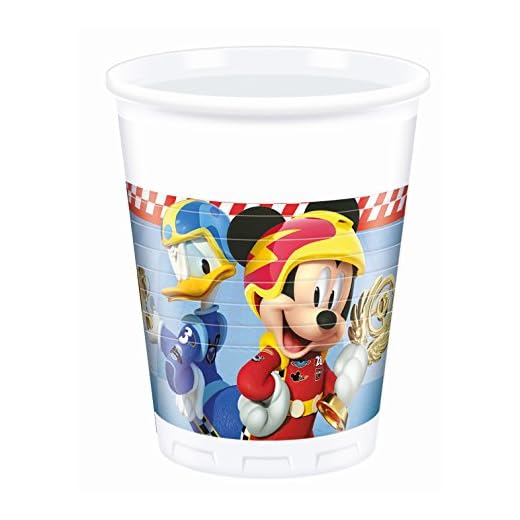 Procos Mickey Roadster Plastikbecher 200Ml [German Version]