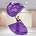 PASNMKvn 2Pcs Praise Dance Worship Flags with Scalable Rod Semicircle Worship Wing Flags Churches Worship Flags for Dancers