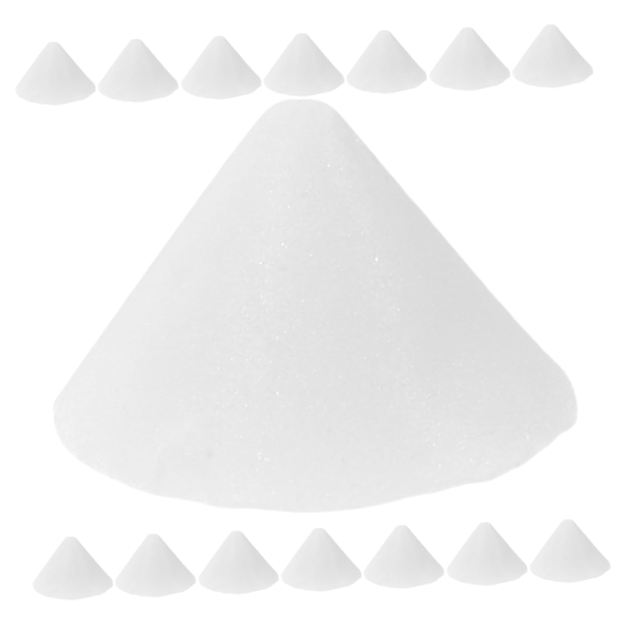 VILLCASE Furniture Kit for Kiln 15pcs Ceramic Refractory Nails Kiln Supporting Tools Heat-Resistant Clay Firing Nails for Pottery