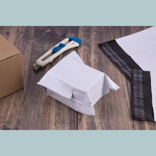 APLI 19073-50 Piece Bag Set With Adhesive Seal In White - View #4