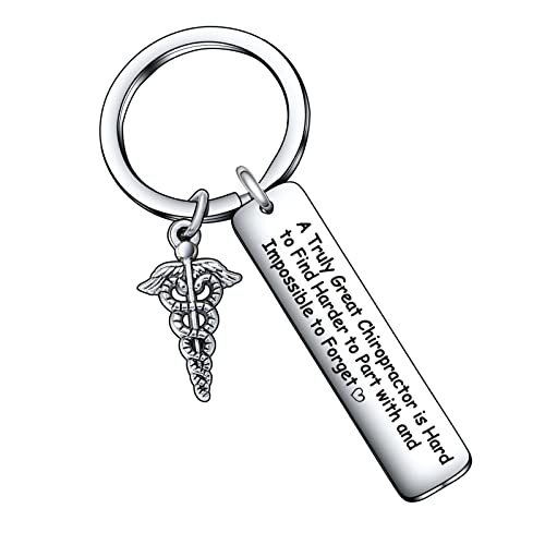 De&ai Chiropractor Thank You Jewelry Medical Keychain Chiropractor Inspirational Gift