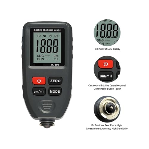 Medidor de espesor para automóvil TC100 miniatura 3
