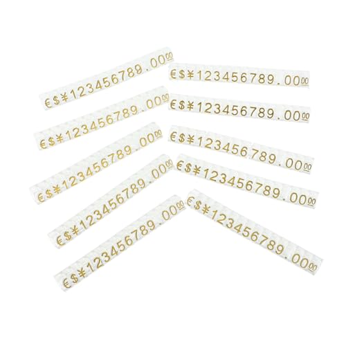 GALPADA Etiquetas De Precio De Joyería Medianas Transparentes Cubo De Precios Abs Resistente Para Exhibición Minorista Tiendas y Ferias