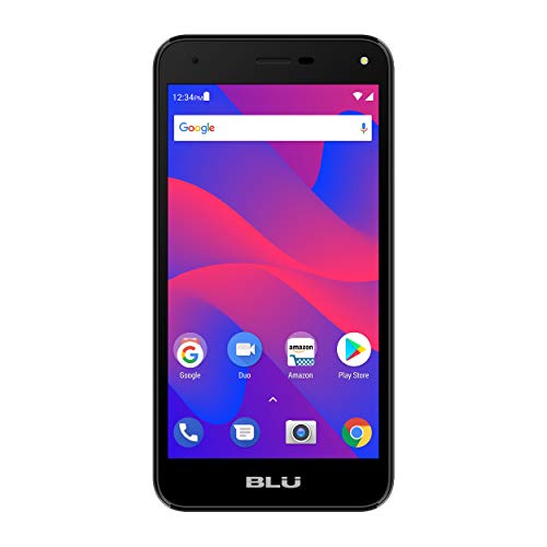 BLU Advance S5 HD – Unlocked Single Sim Smartphone, 16GB+1GB RAM -Black